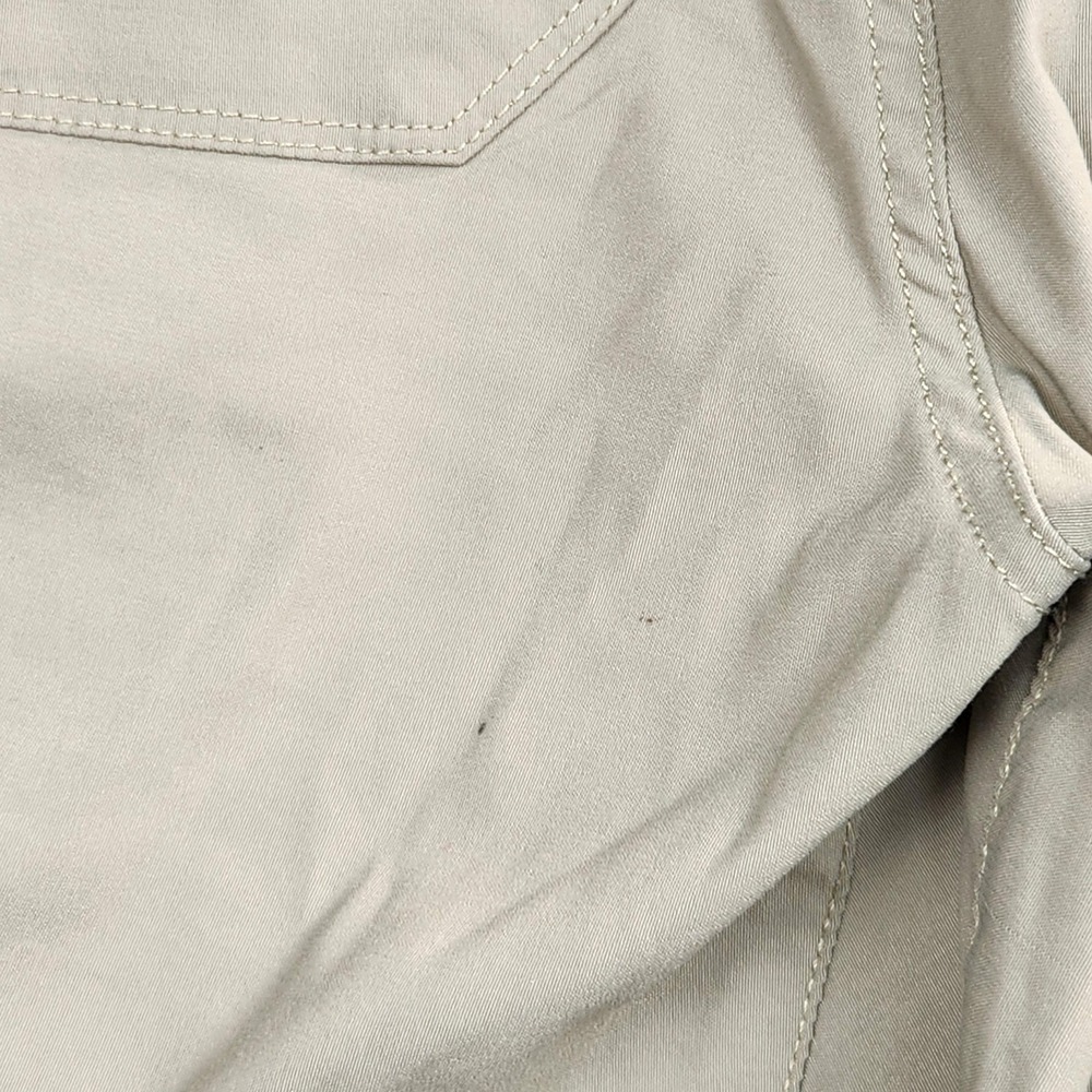 Duluth Trading Co Dry on The Fly Pants Womens 8x33 Beige Stretch Hiking Outdoor - Picture 3 of 10